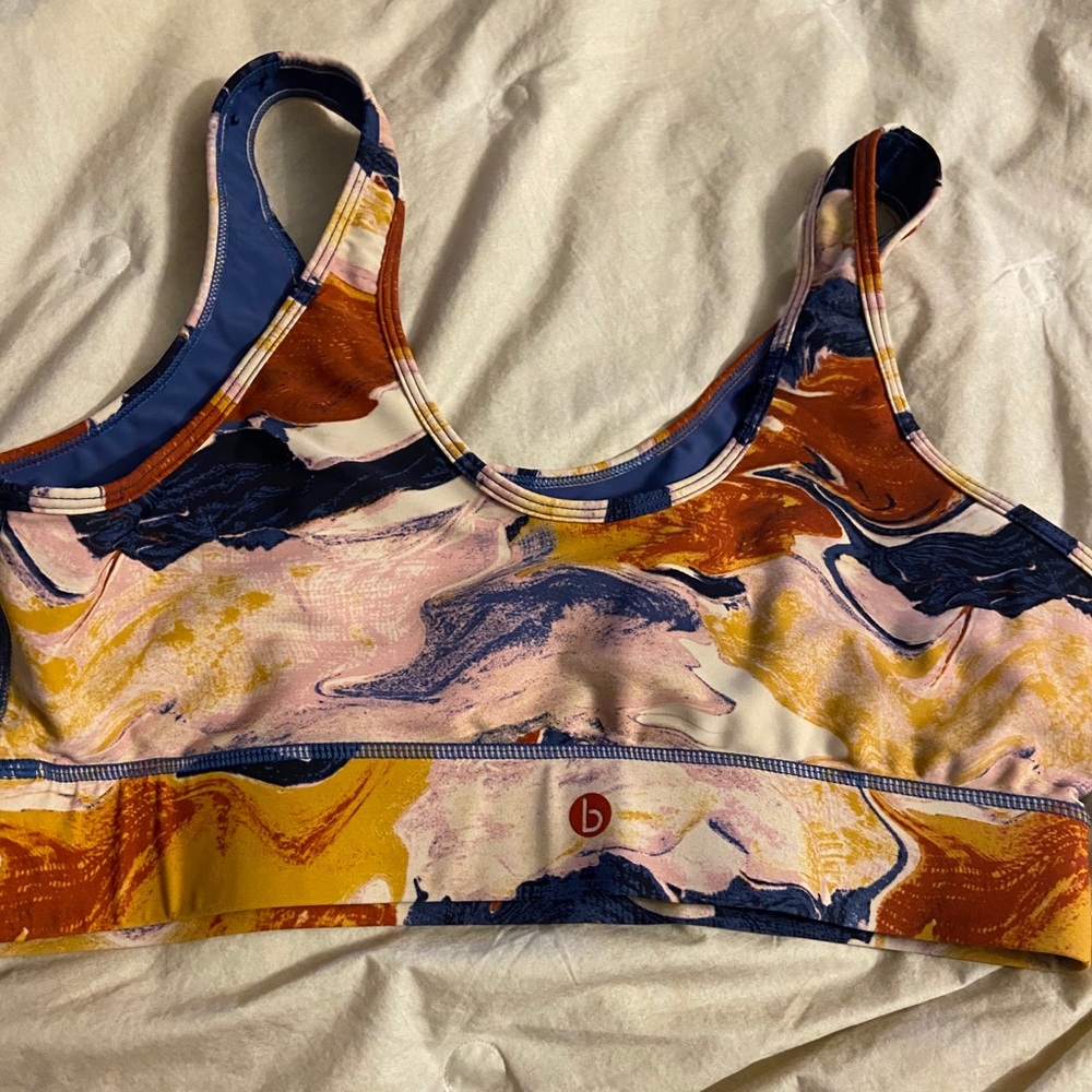 cotton on marble sports bra